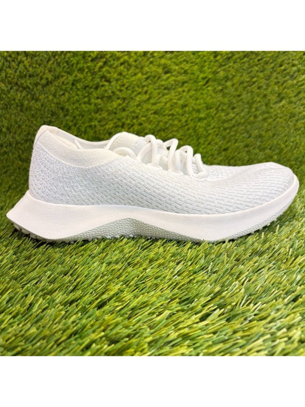 Allbirds Tree Dasher 2 Womens Size 7.5 Blizzard Athletic Running Shoes Sneakers